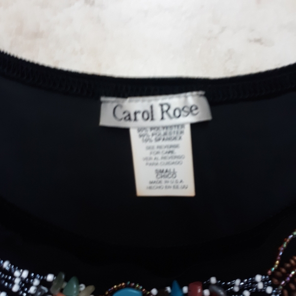 NEW CAROL ROSE LONG SLEEVE TOP - Picture 4 of 4